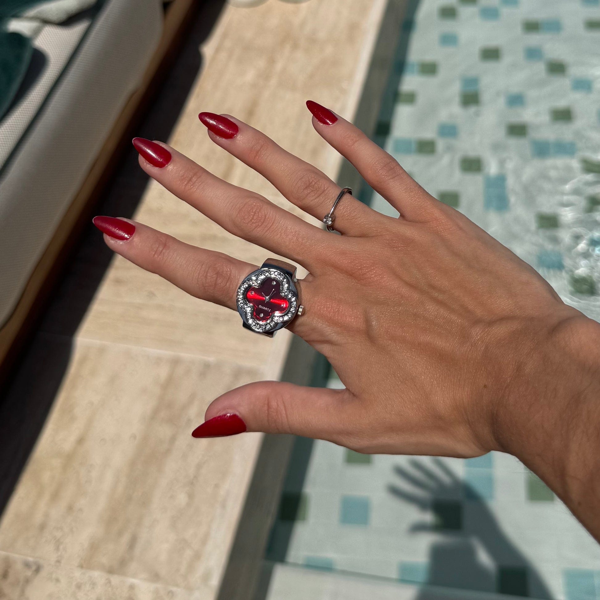 CLEEF MBM | ARGENT ROUGE