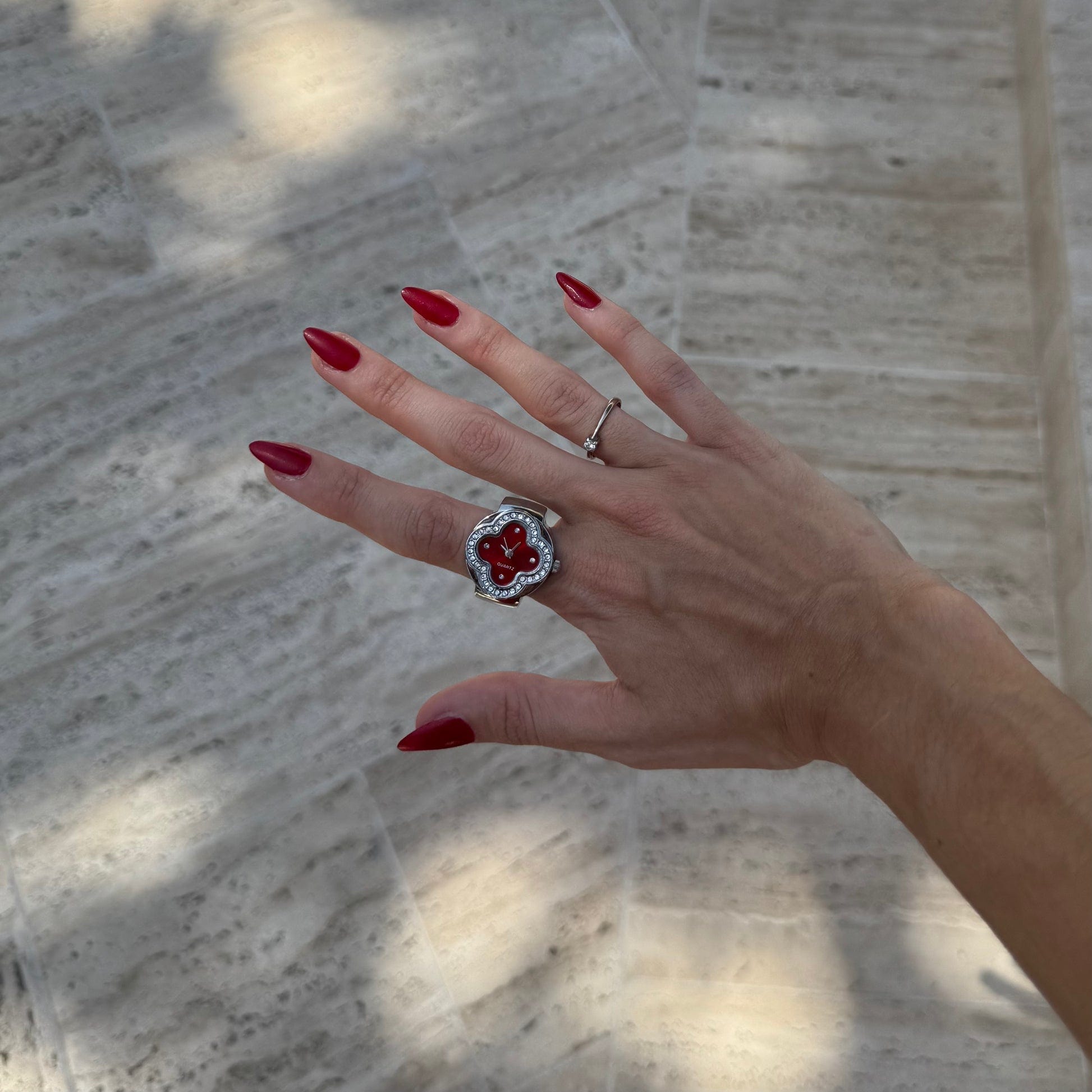 CLEEF MBM | ARGENT ROUGE