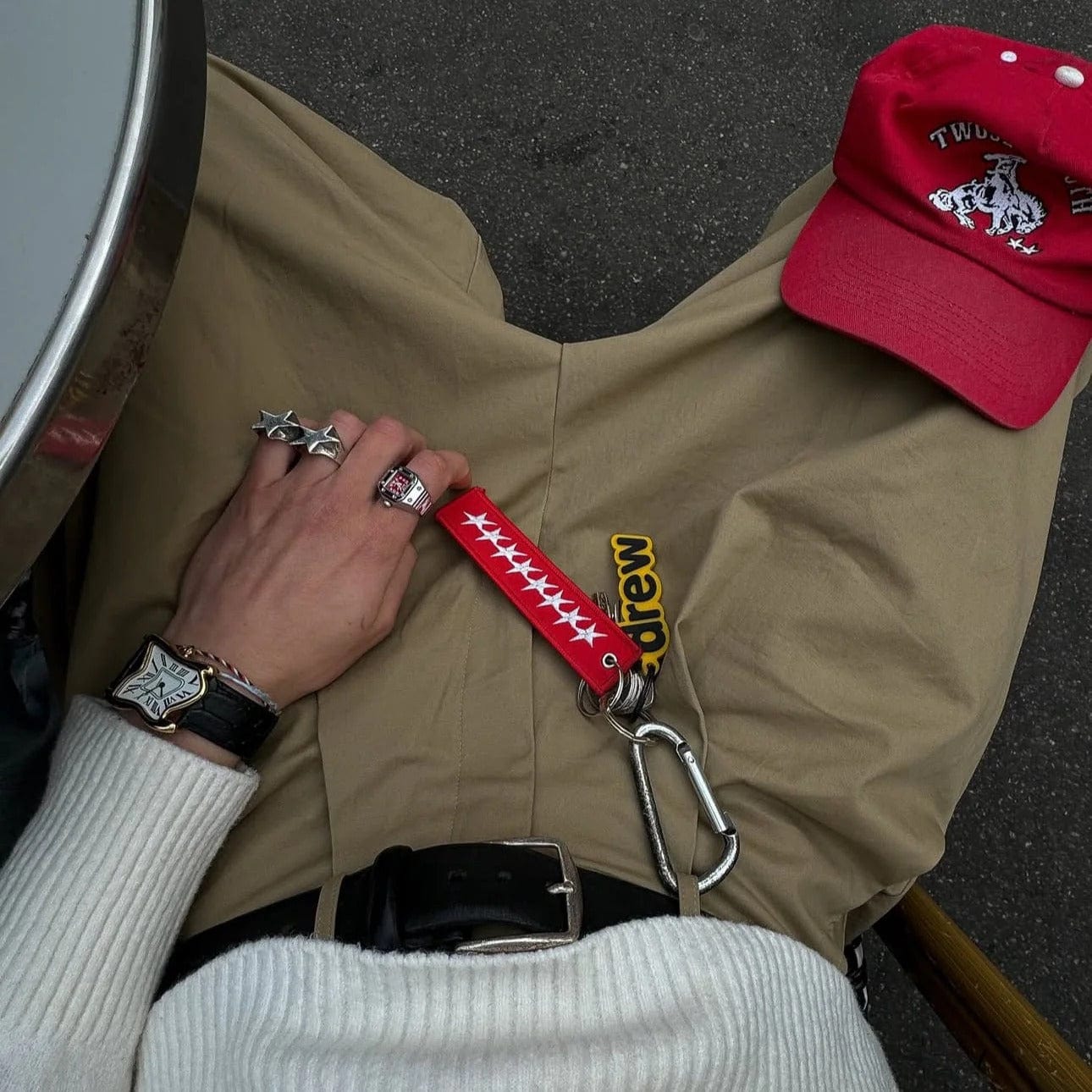 SANTOS MBM | ARGENT ROUGE